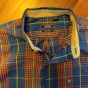 IZOD MENS LONG SLEEVE BOTTONDOWN